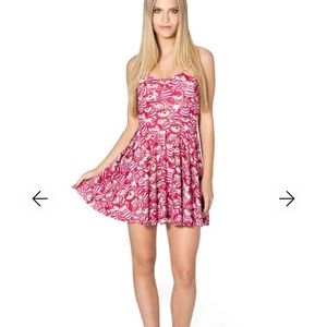BlackMilk Disney Cheshire Cat Skater Dress *limited edition